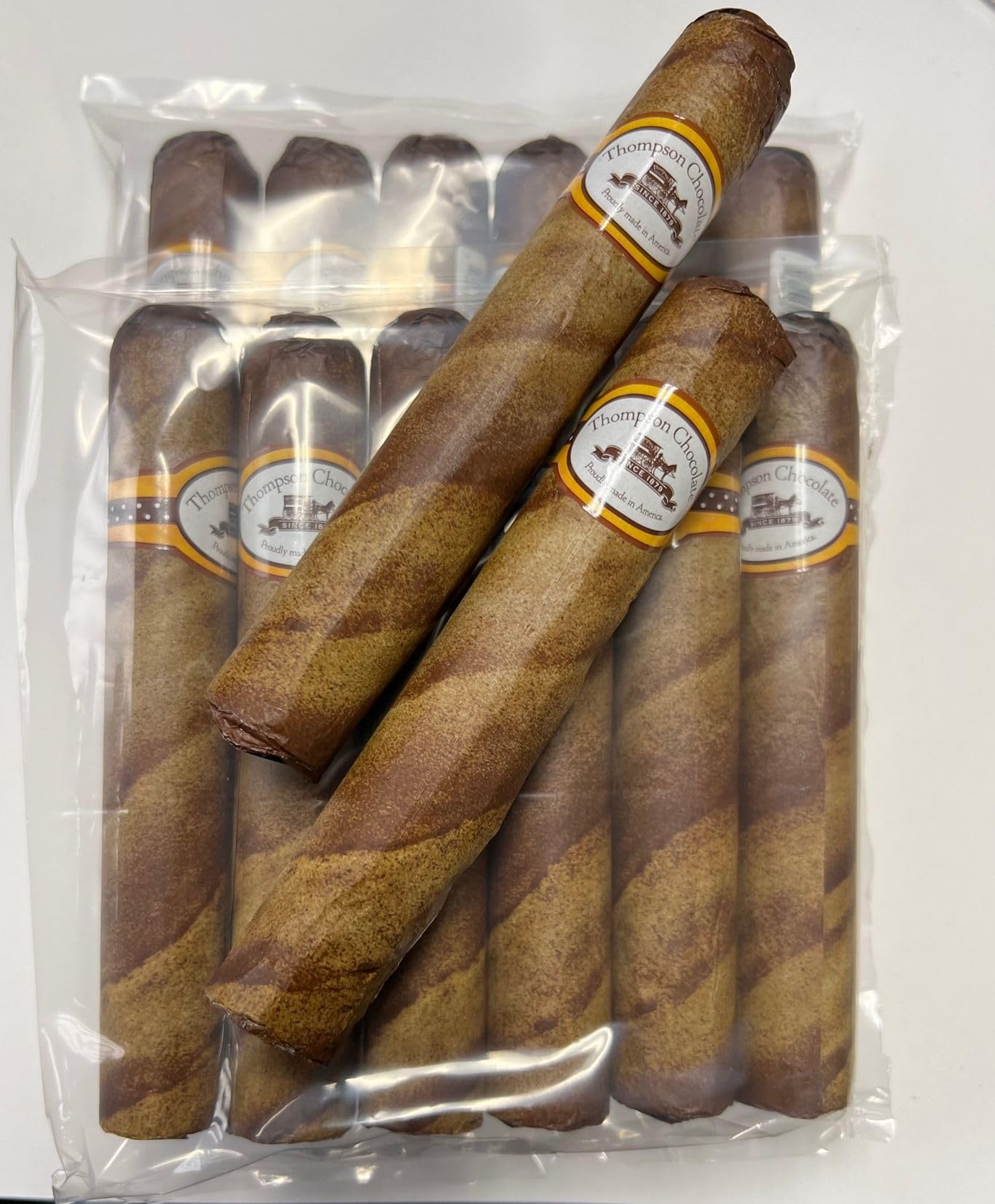 Amazon.com : Custom Round Brown Royal Chocolate Candy Cigars in a Fancy  Cigar Box of 12 with Personalized Cigar Bands : Grocery & Gourmet Food