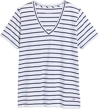 Vineyard Vines Women's Supima Jersey V-Neck Tee