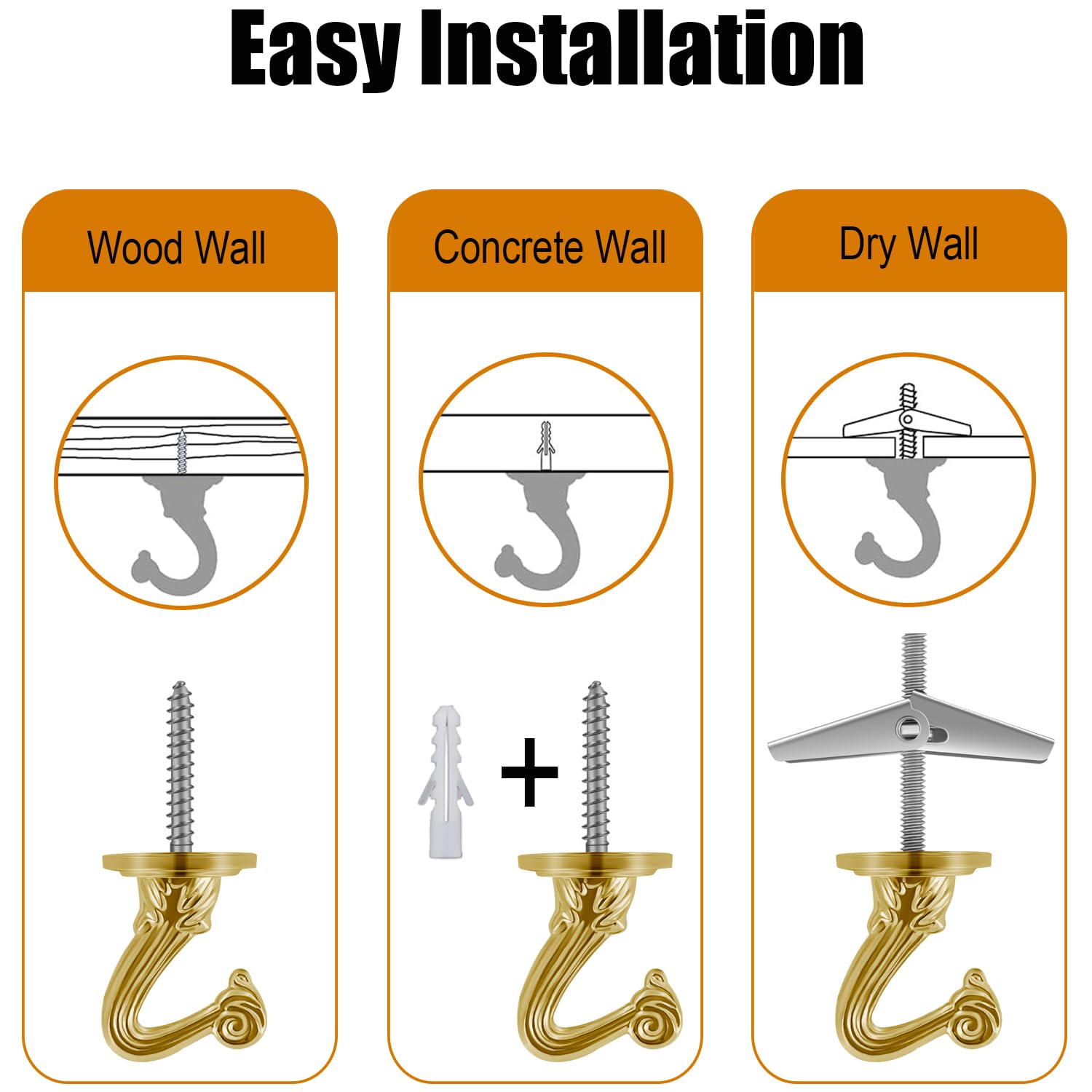 12 Ft Light Fixture Chains Kit for Hanging (Brass) — Amazon image 5