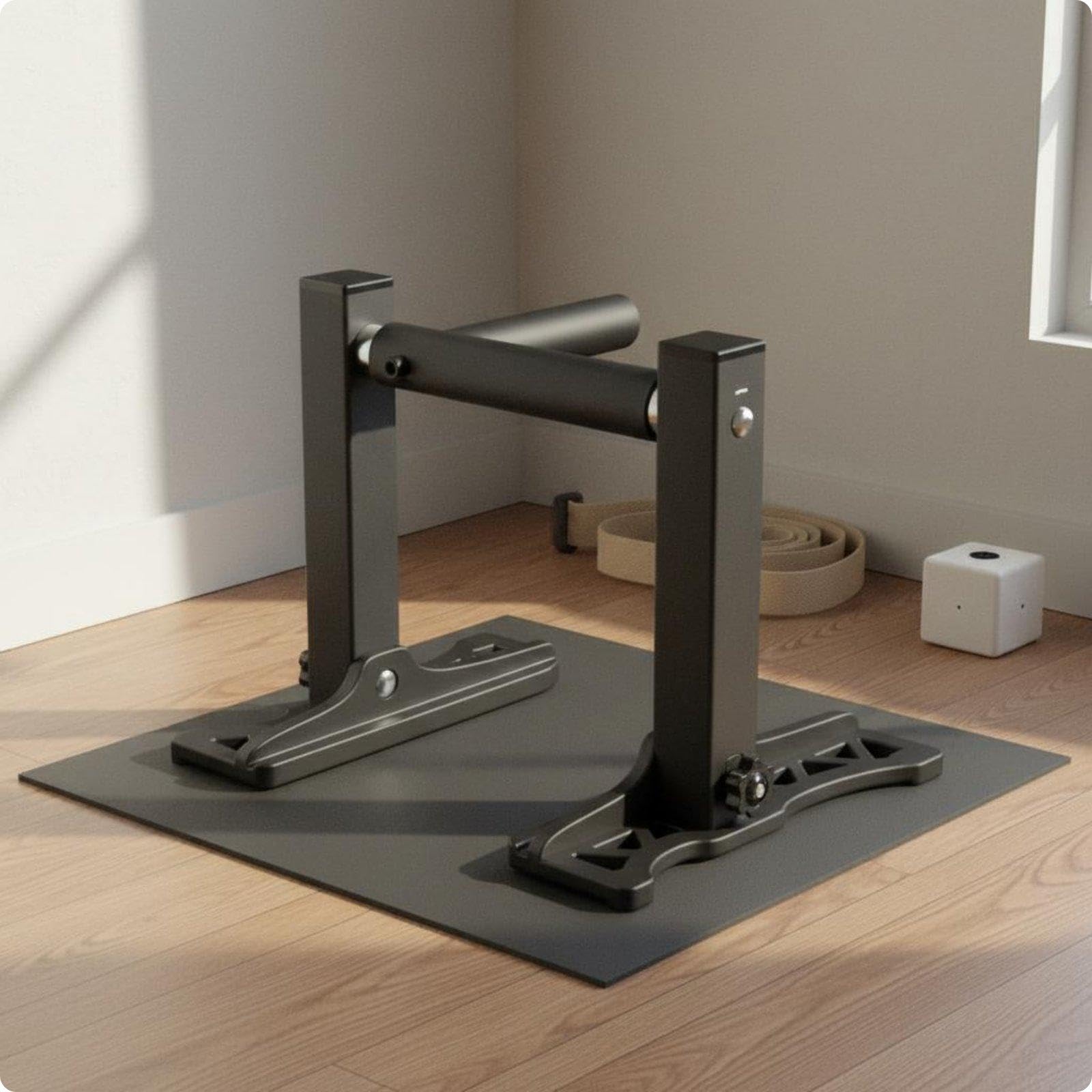 Adjustable Door Frame Pull-up Bar Multifunctional Rotating Press-up Stands for Home Gym, Strength Training, Indoor-picture-14