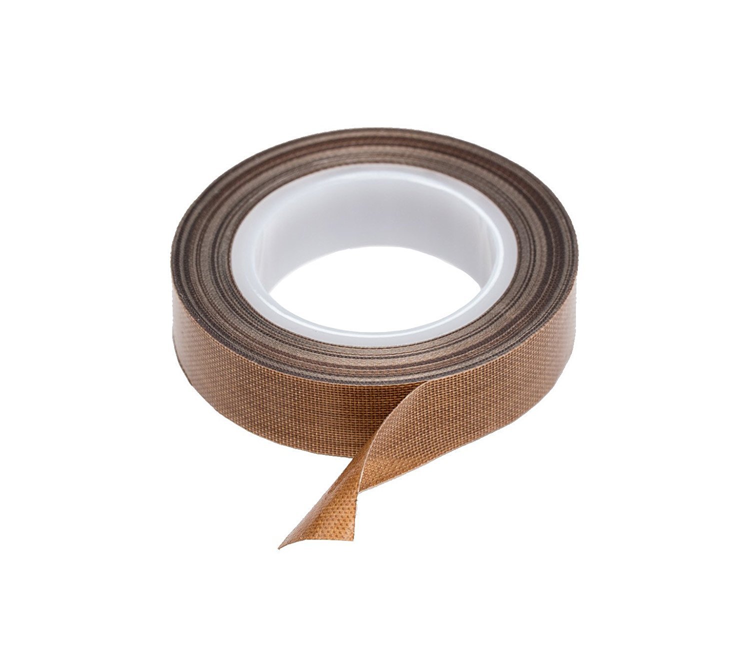 3/4"x10m PTFE Teflon Tape Nonstick 500? HighTemp Fiberglass Adhesive