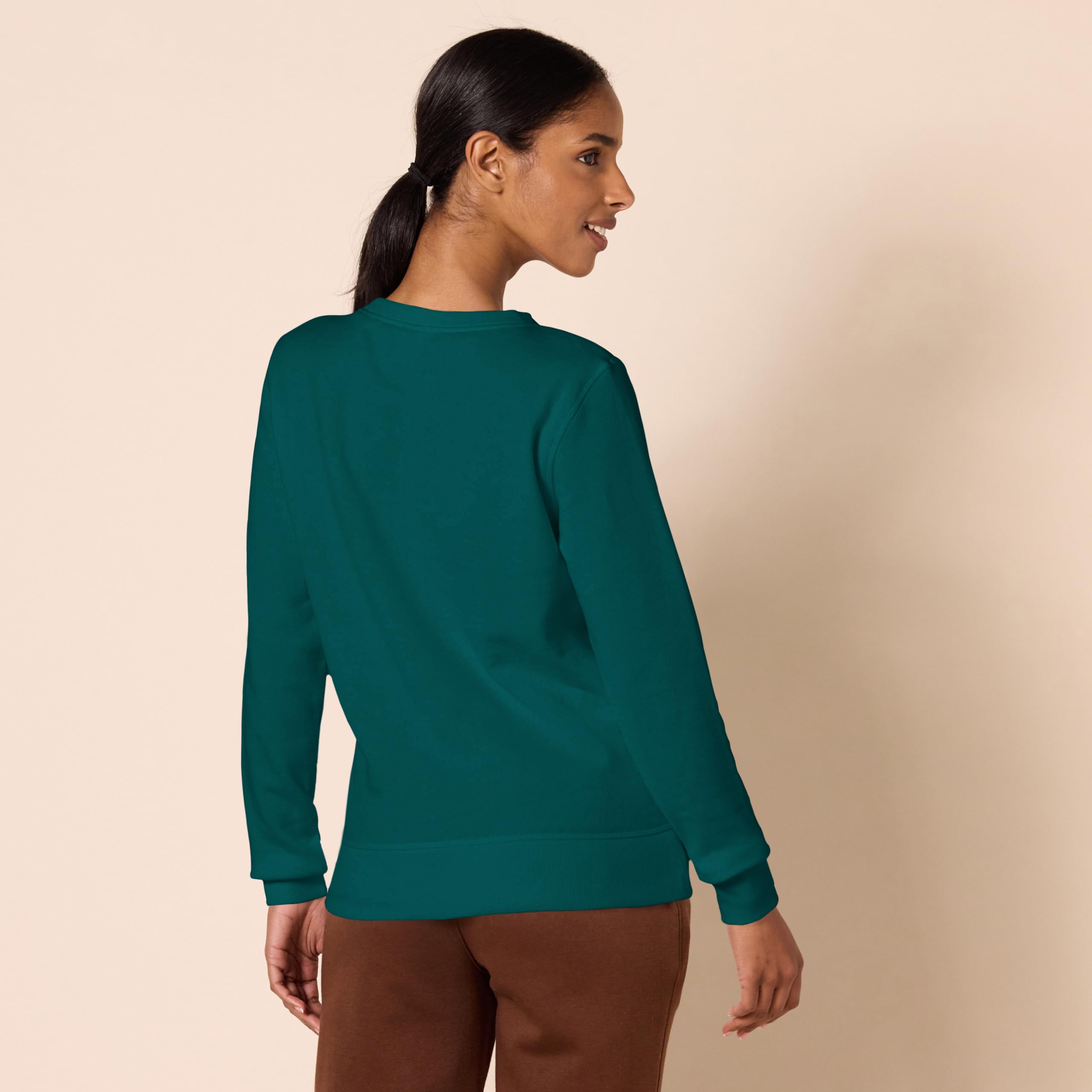 Amazon Essentials Felpa in Pile Girocollo (Disponibile in Taglie Forti) Donna