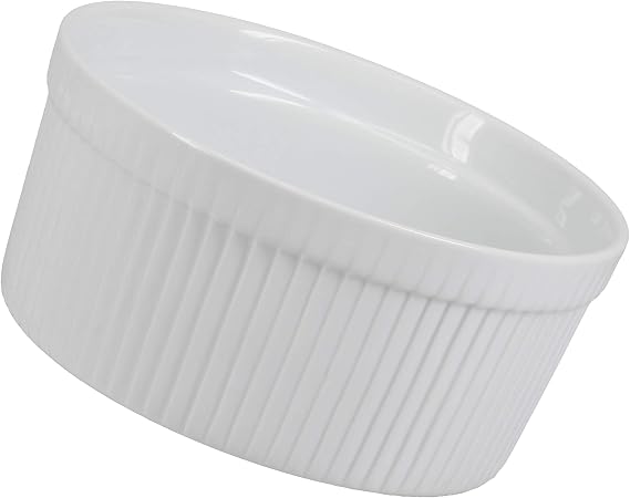 BIA Cordon Bleu Classic 1-Quart Souffle Dish, White