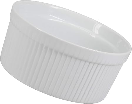 BIA Cordon Bleu Classic 1-Quart Souffle Dish, White