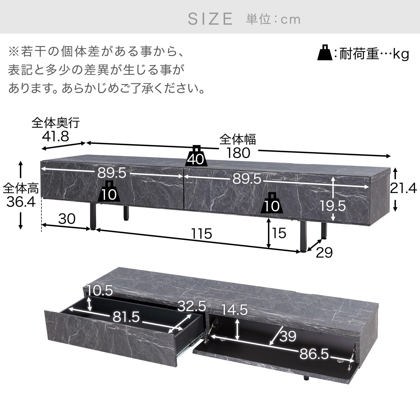 Amazon.co.jp: LOWYA ロウヤ テレビ台 テレビボード テレビラック