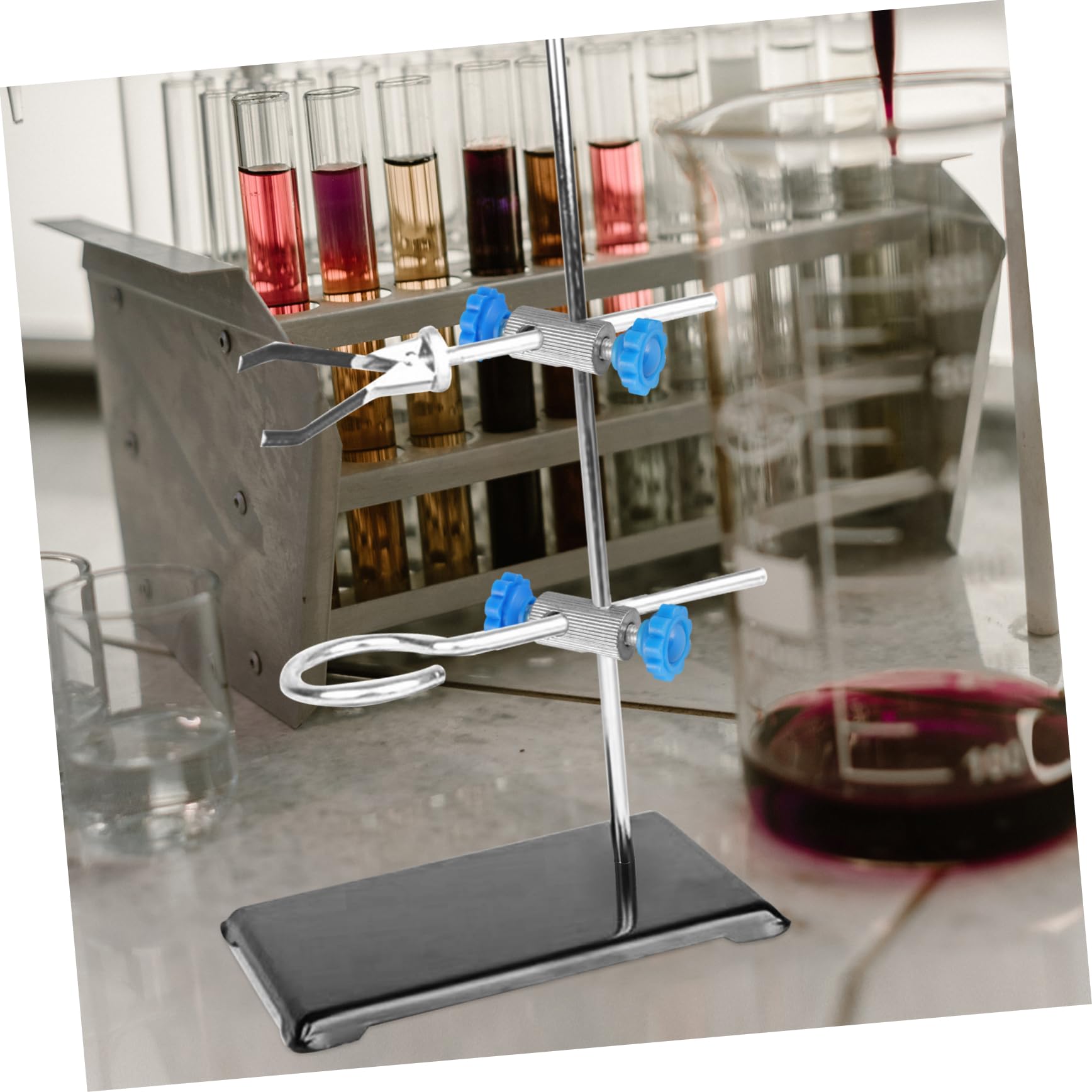Artículos Metálicos De Laboratorio Docencia Investigación Diseño Práctico Soporte De Mesa