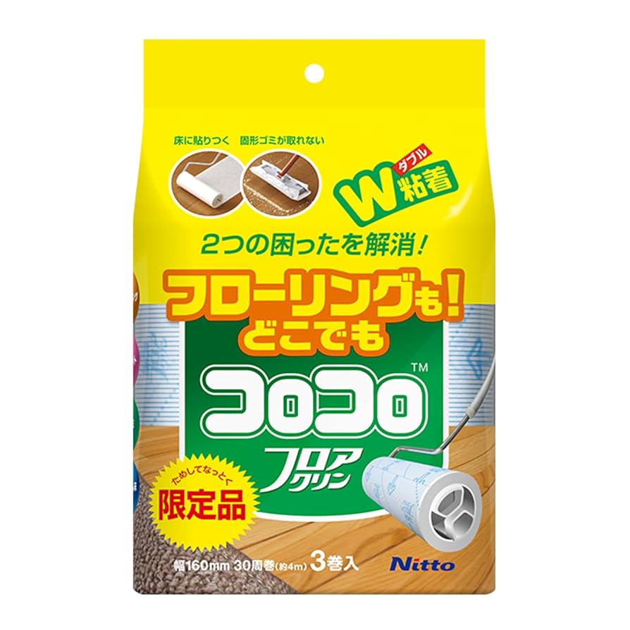menco様 リクエスト 3点 まとめ商品 ニトムズ コロコロ取替テープ すじ塗り強力粘着3Pの通販｜スぺ