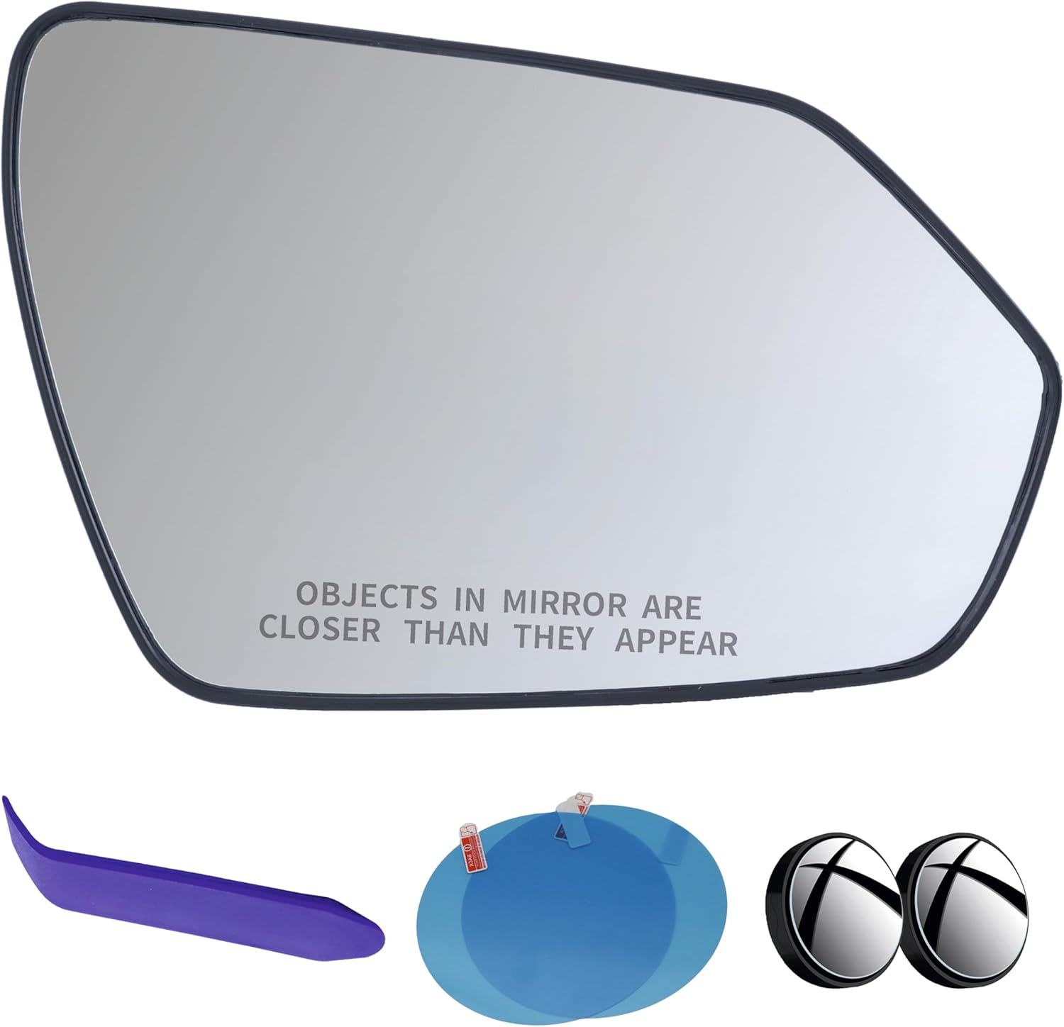 EAP Passenger Side Mirror Glass Compatible with Hyundai Elantra 2021-2026, Heated with Blind Spot 87621AA180 87621AB040 87621AB060 87621AA070 87621AA160 HY1325151