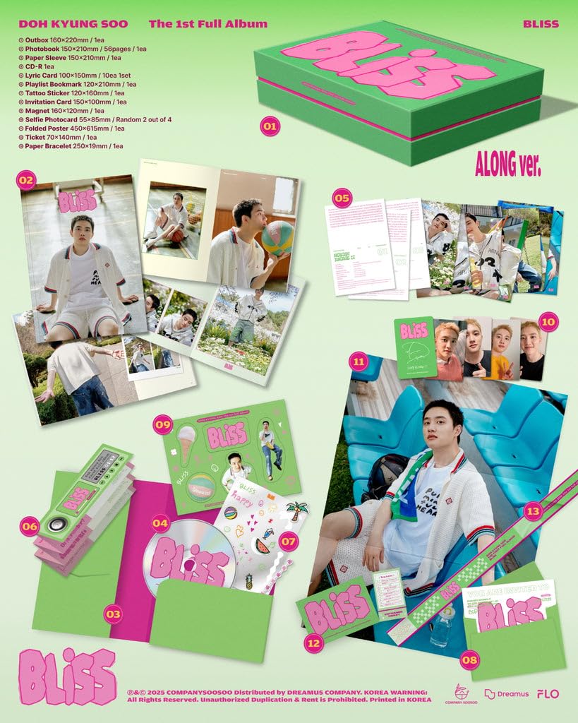 Amazon.co.jp: ド・ギョンス Doh Kyung Soo BLISS 1st Full Album