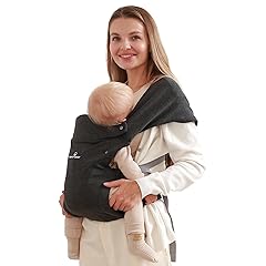Carrier Newborn to Toddler - Ergonomic and Cozy Infant Carrier With Lumbar Support for 7-25lbs, Easy Adjustable, Face-in and Face-Out Positions Baby Sling