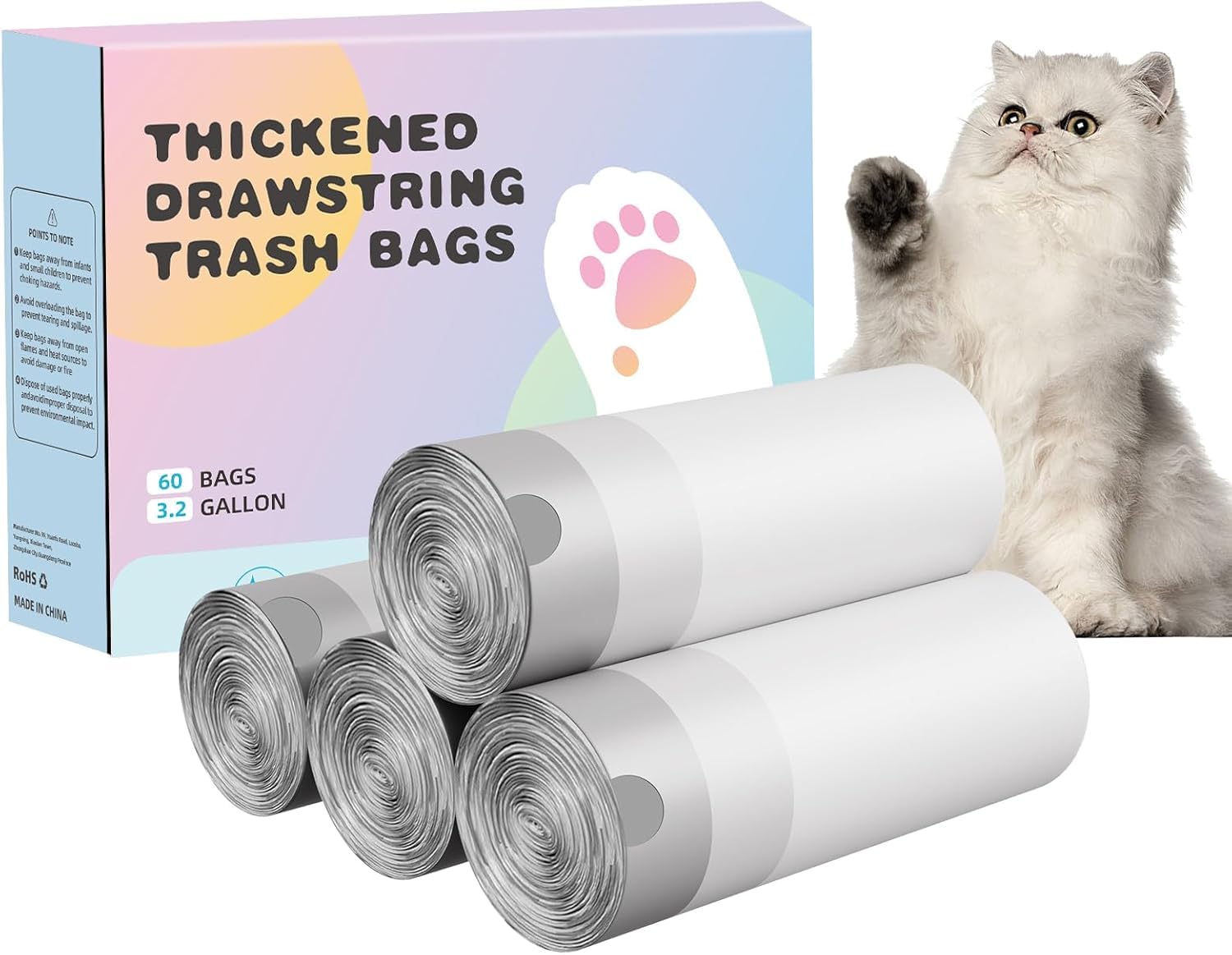 Amazon.co.jp: 自動猫トイレ 交換用 ゴミ袋 破れにくい 防臭 50 x 45 