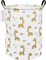 Vista 25 de QUEENLALA Cesta de Almacenamiento Grande, Cesto de Ropa Sucia/Baño/Decoración del Hogar/Cesto de Almacenamiento Redondo Plegable, Cesto para Niños