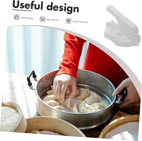 Miniatura 8 de HAKIDZEL Artefacto para prensar envoltorios de albóndigas, rodillo de tortilla, piel fácil de hacer tortillas, moldes para panqueques, pegatinas