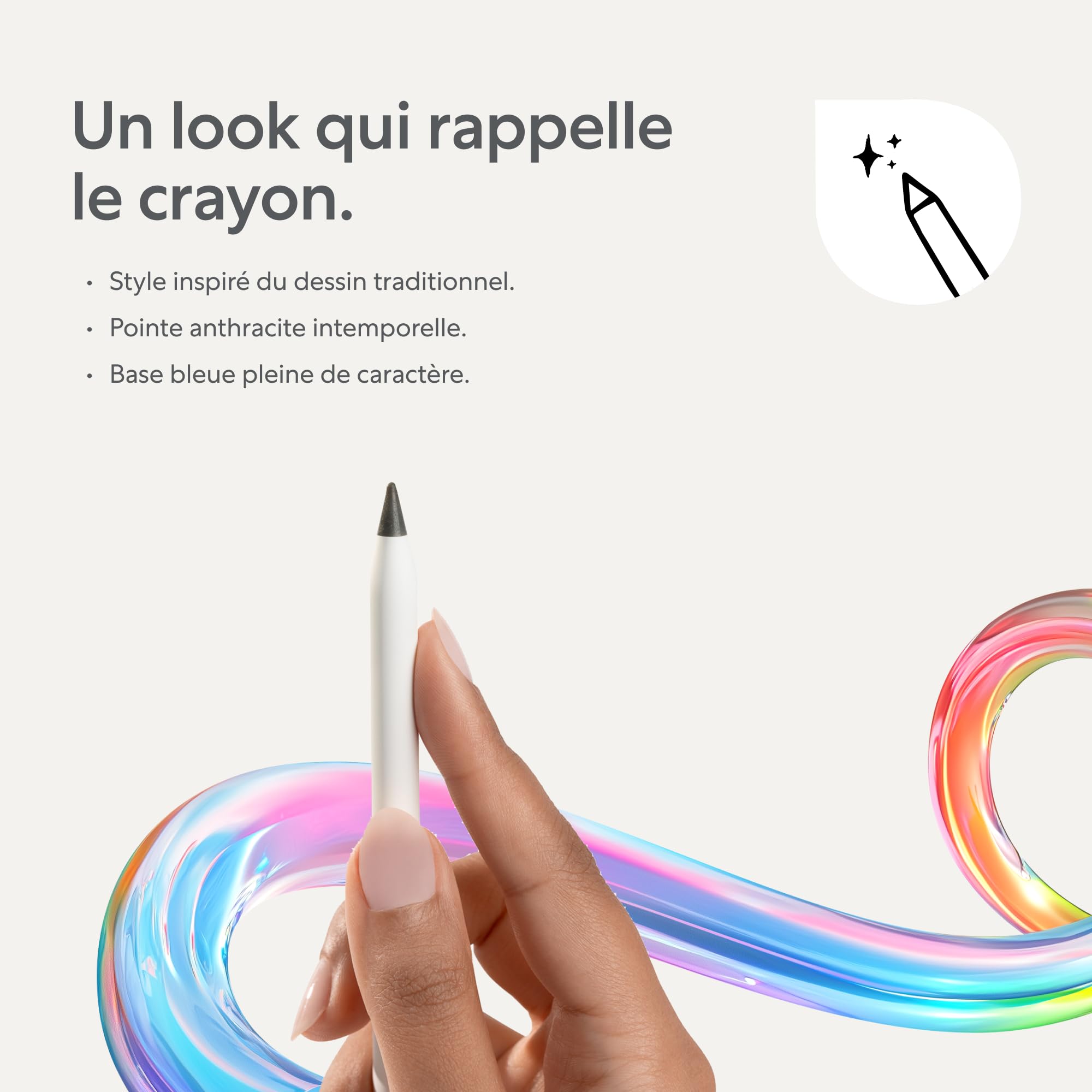 Paperlike® Pencil Tips (x4) pour Apple Pencil 1re/2e gén., USB-C & Pro – 10x Plus durables, avec contrôle Subtil sur la Protection d’écran Effet Papier
