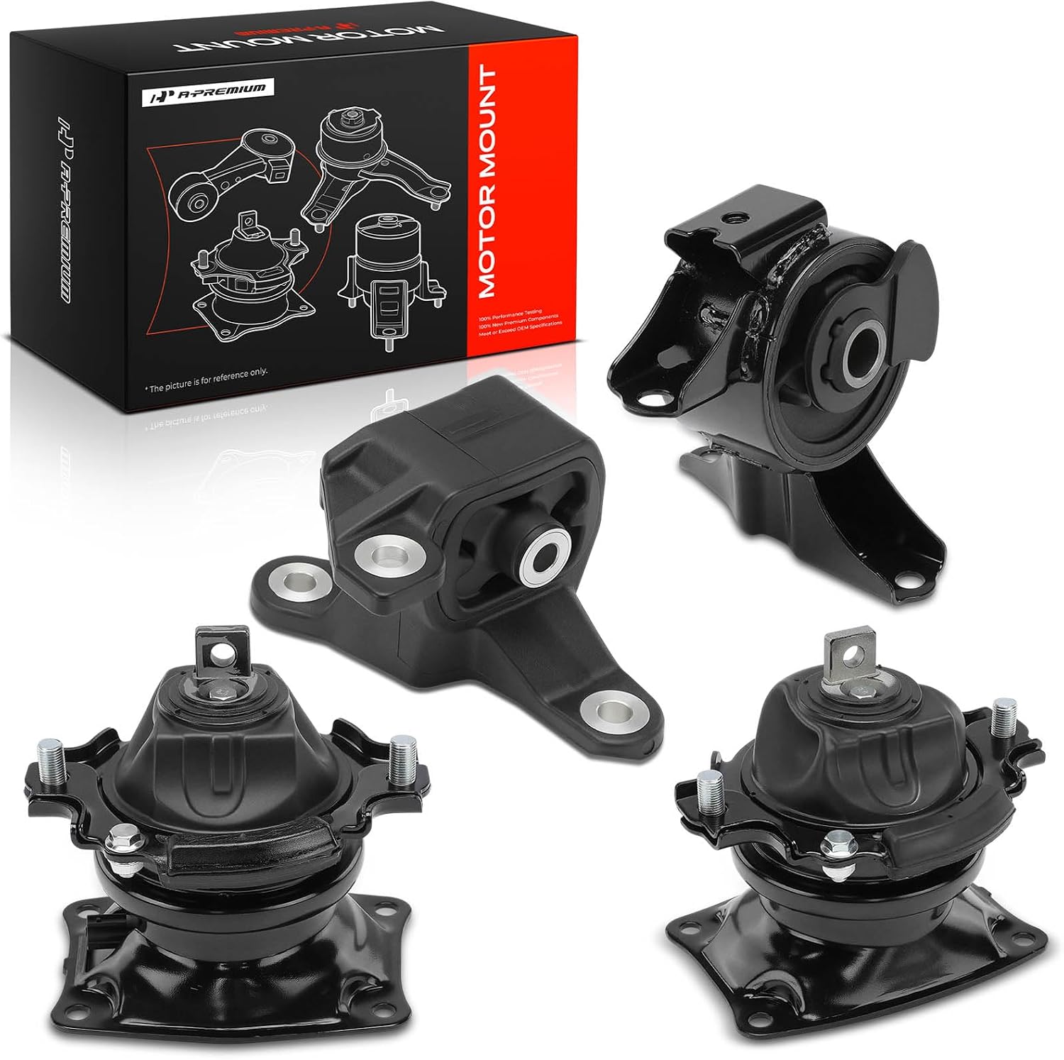 A-Premium Engine Motor Mount and Transmission Mount Kit, Set of 4