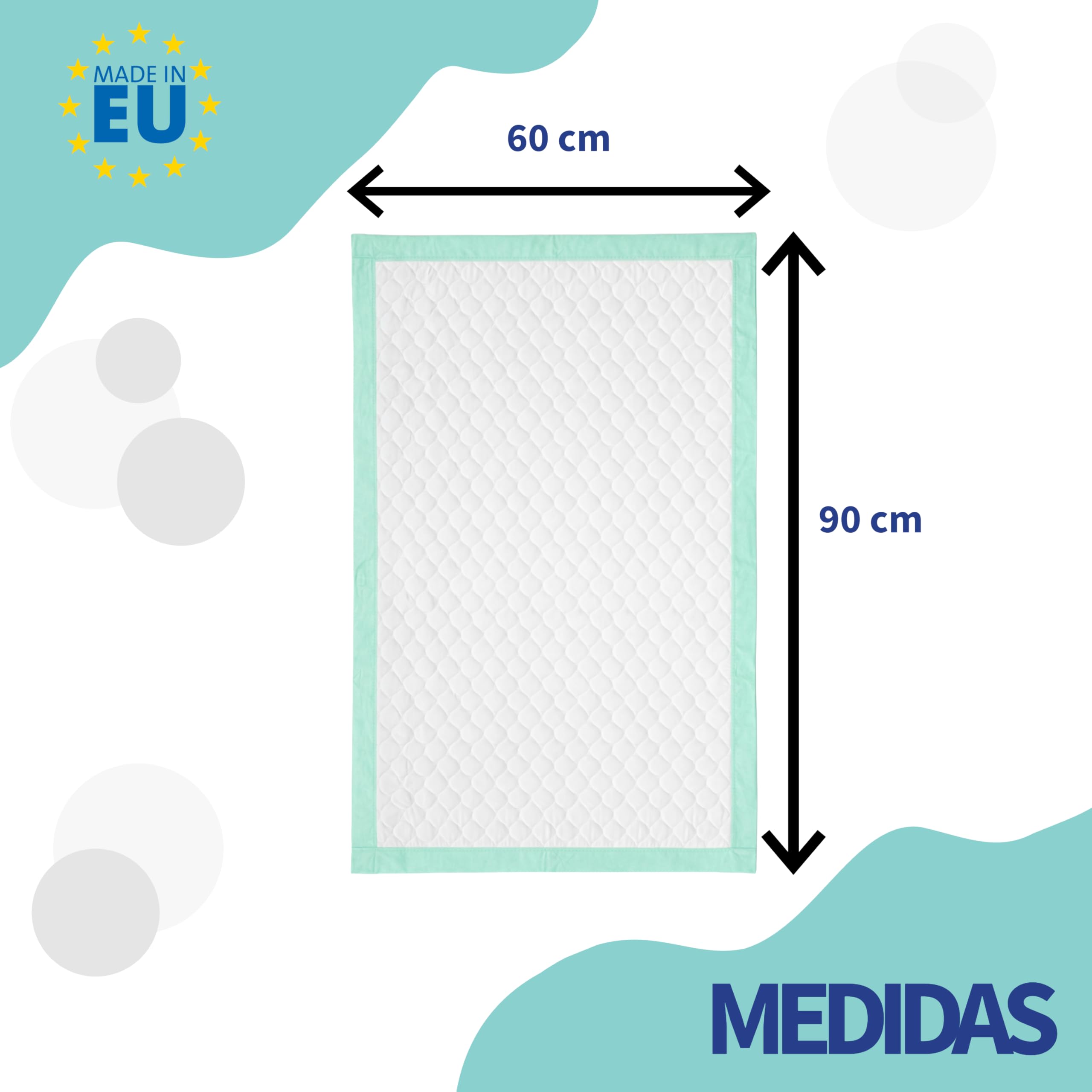 Protector Desechable para Adulto (60x90 cm) | 25 Unidades