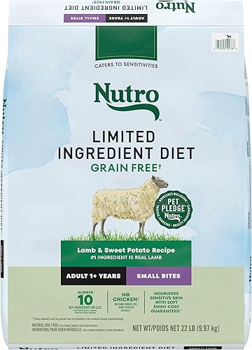 Alimento seco de dieta para perros, de Nutro (ingredientes limitados)