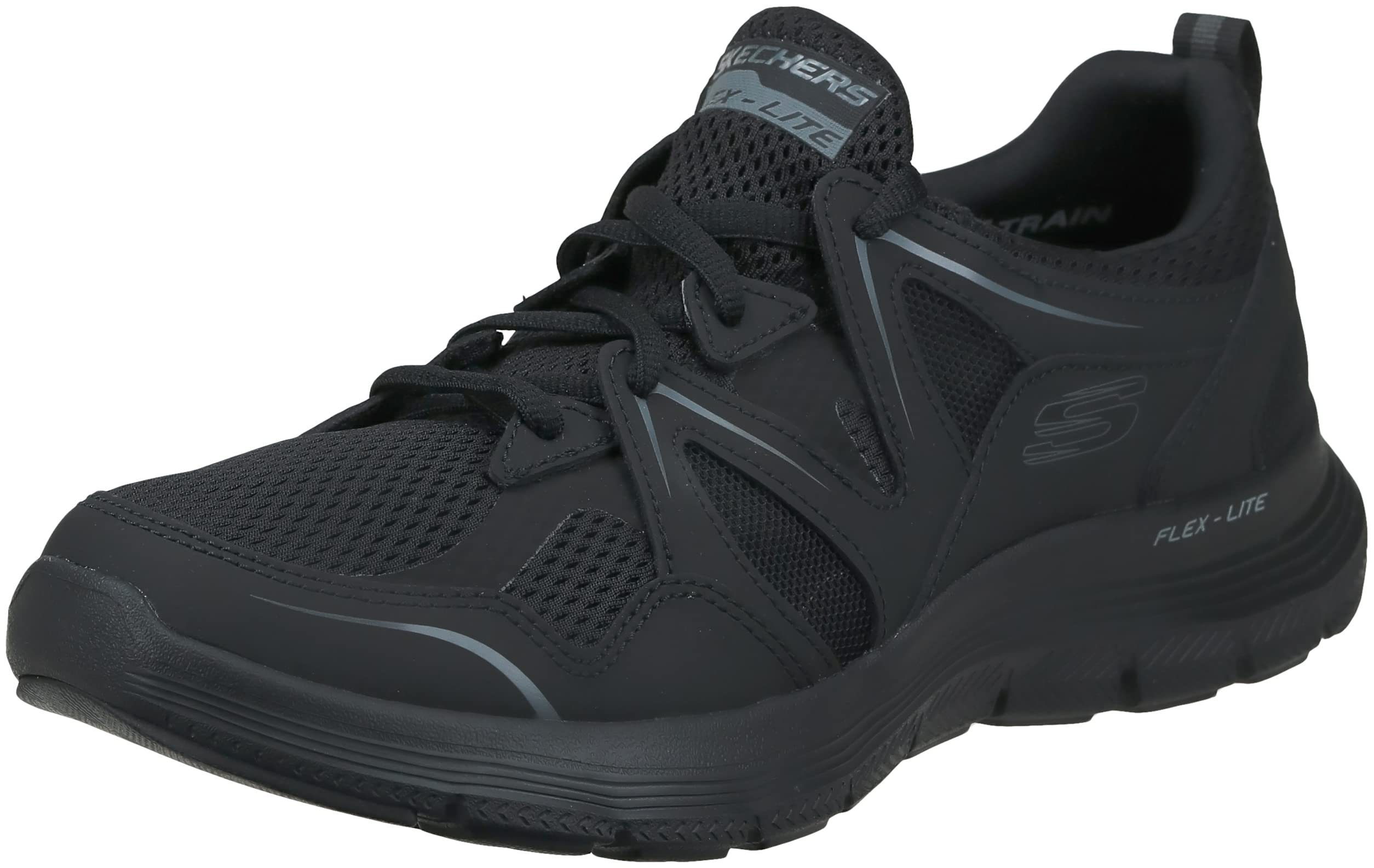 Skechers FLEX ADVANTAGE 4.0 mens Sneaker 42.5 EU BLACK BLACK