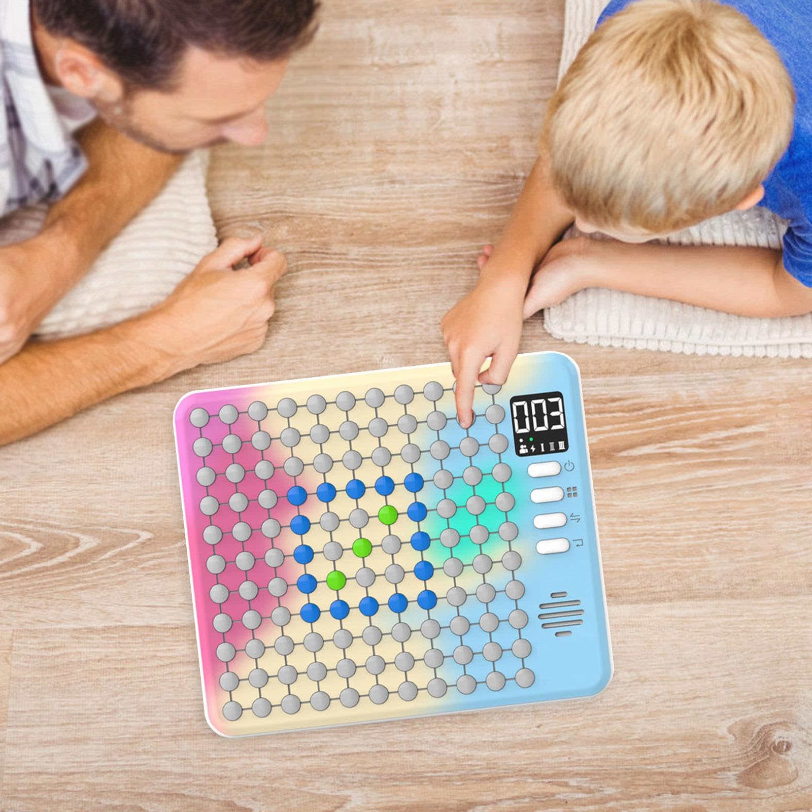 predolo Juego de ajedrez Inteligente para niños, 9 estrategias, Juguete electrónico Educativo Ligero para Viajes y cumpleaños Familiares.