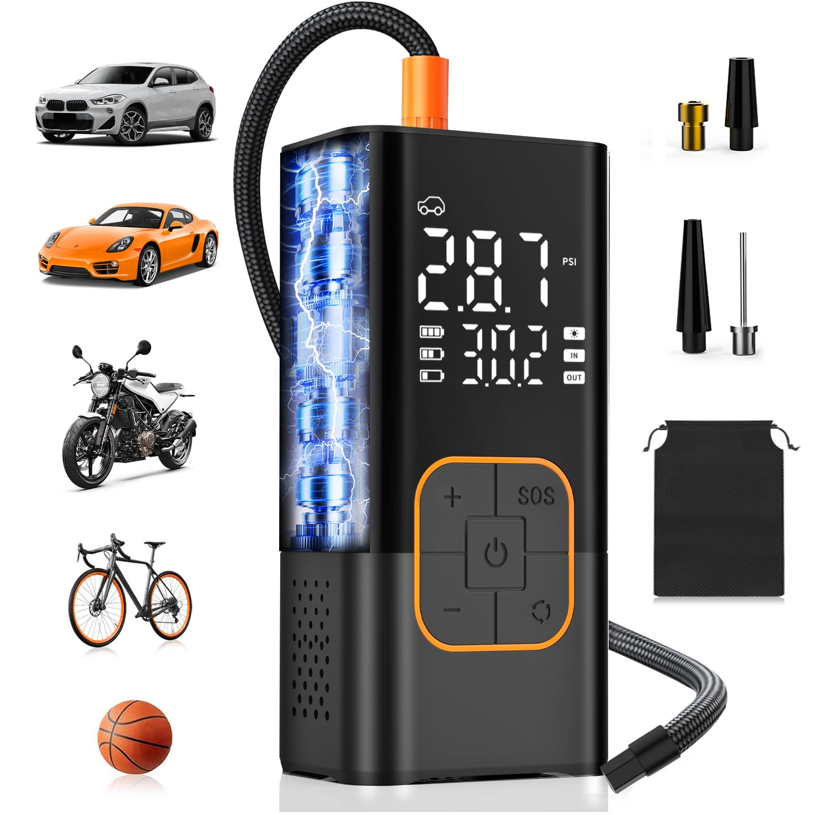 SFGSUP Cordless Tire Inflator