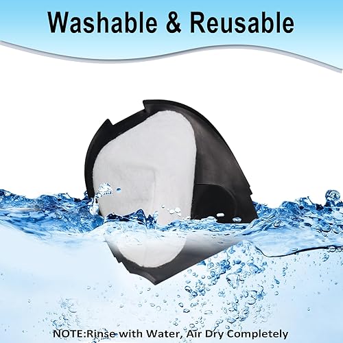 Miniatura 6 de DCF-11 Quick Up - Filtros reutilizables para polvo compatibles con Eureka 41A 61 70 71 61A 70A 70AX 71A 71AV 71B AG61A UK61A Z61A, reemplaza 39657