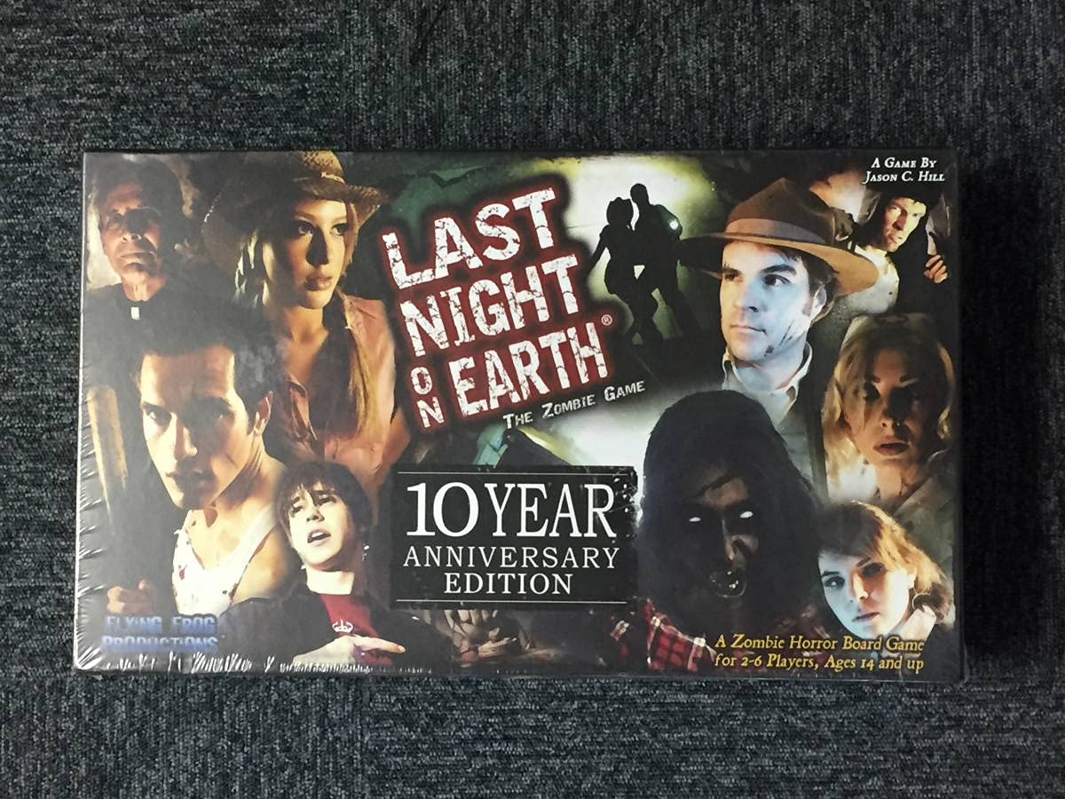 ボードゲーム ラストナイト・オン・アース 10周年記念 基本セット 英語版 Amazon | Last Night on Earth: 10 Year Anniversary Edition