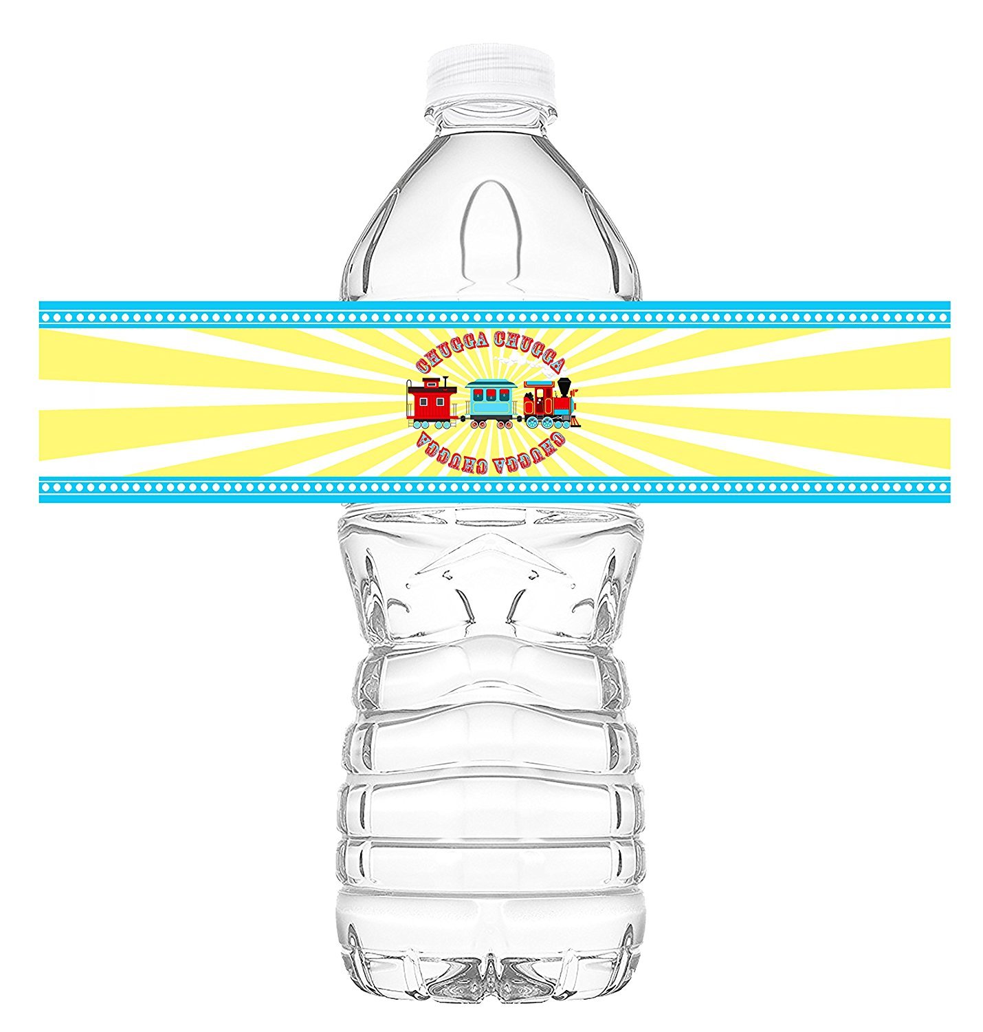 Wine Bottle Labels Pack of 30 Chardonnay Blue Shield with Bouquet in Vase Design Self-Adhesive Peelable