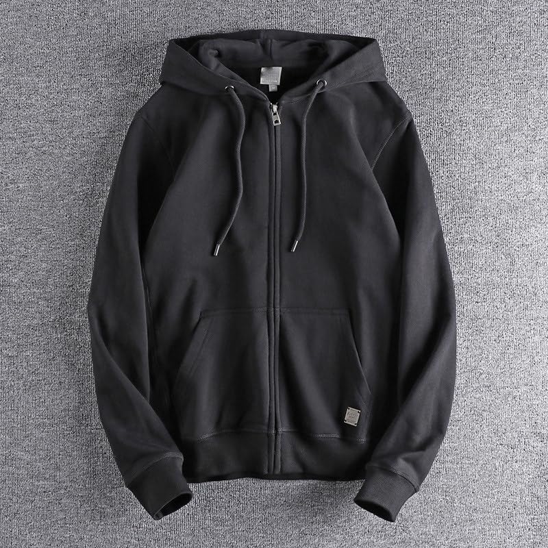 Sudadera con capucha ligera contra el frío chaqueta casual de algodón transpirable 2
