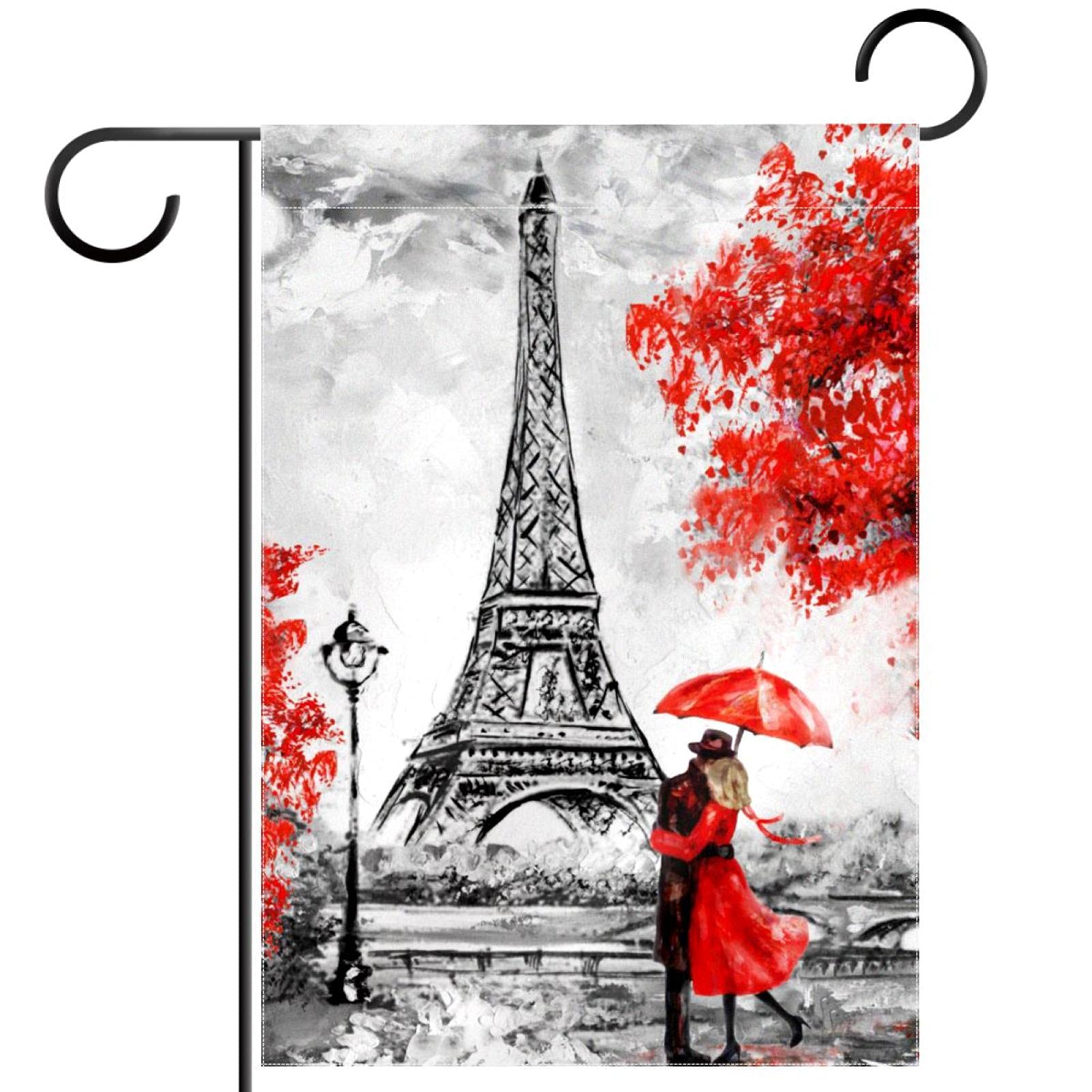 Drapeau de bienvenue Saint Valentin toutes saisons 30x45 - 7
