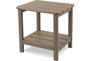 realife Outdoor Adirondack Side Table: Versatile and Durable Solution for Your Outdoor Space