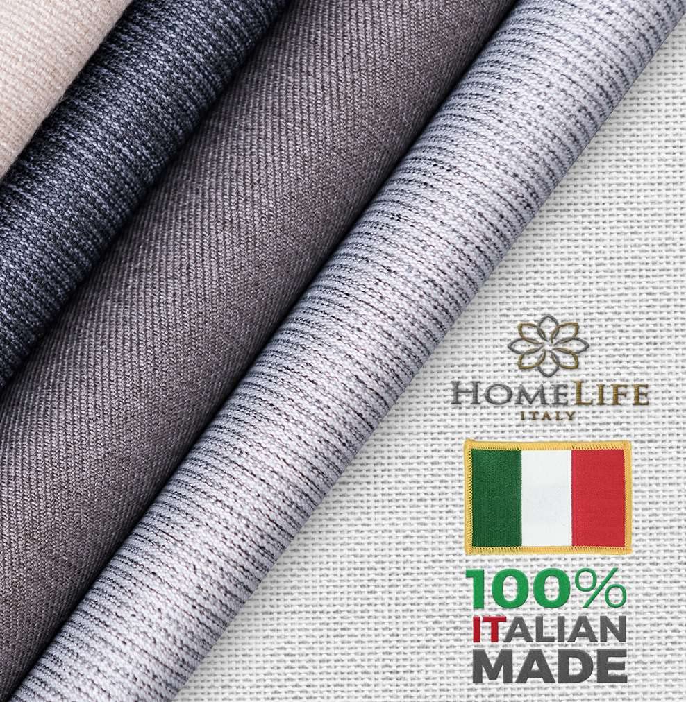 HomeLife Copri Poltrona con Braccioli 1 Posto In Cotone Made In Italy | Telo Copri Poltrona Relax Reclinabile 1 Posto Antimacchia e Idrorepellente | Copripoltrona 1 posto Tinta Unita Champagne