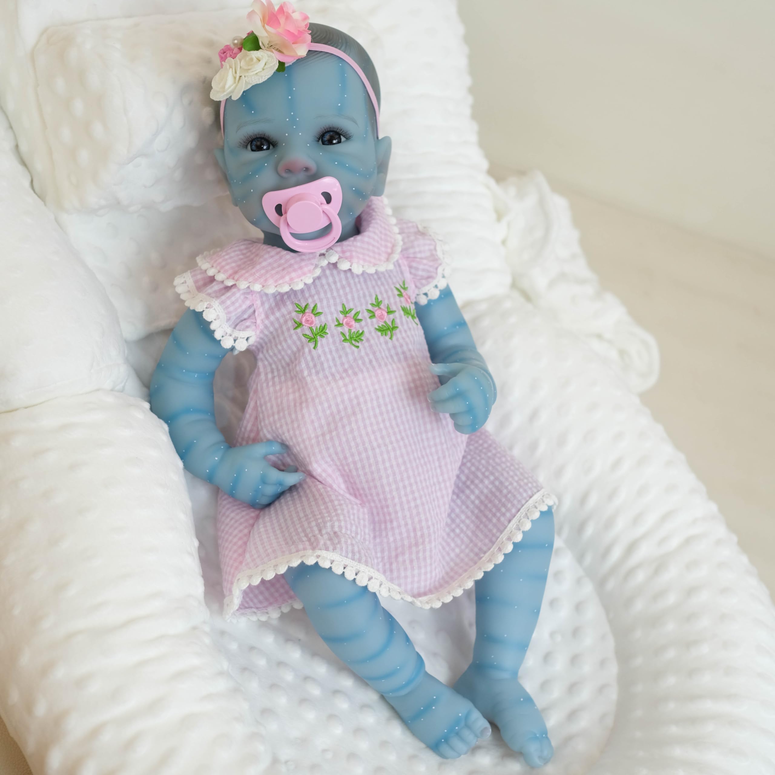 cosheng Bambole realistiche da 45,7 cm con Bettie Avatar, realistiche e realistiche, in morbido silicone, idea regalo per compleanno