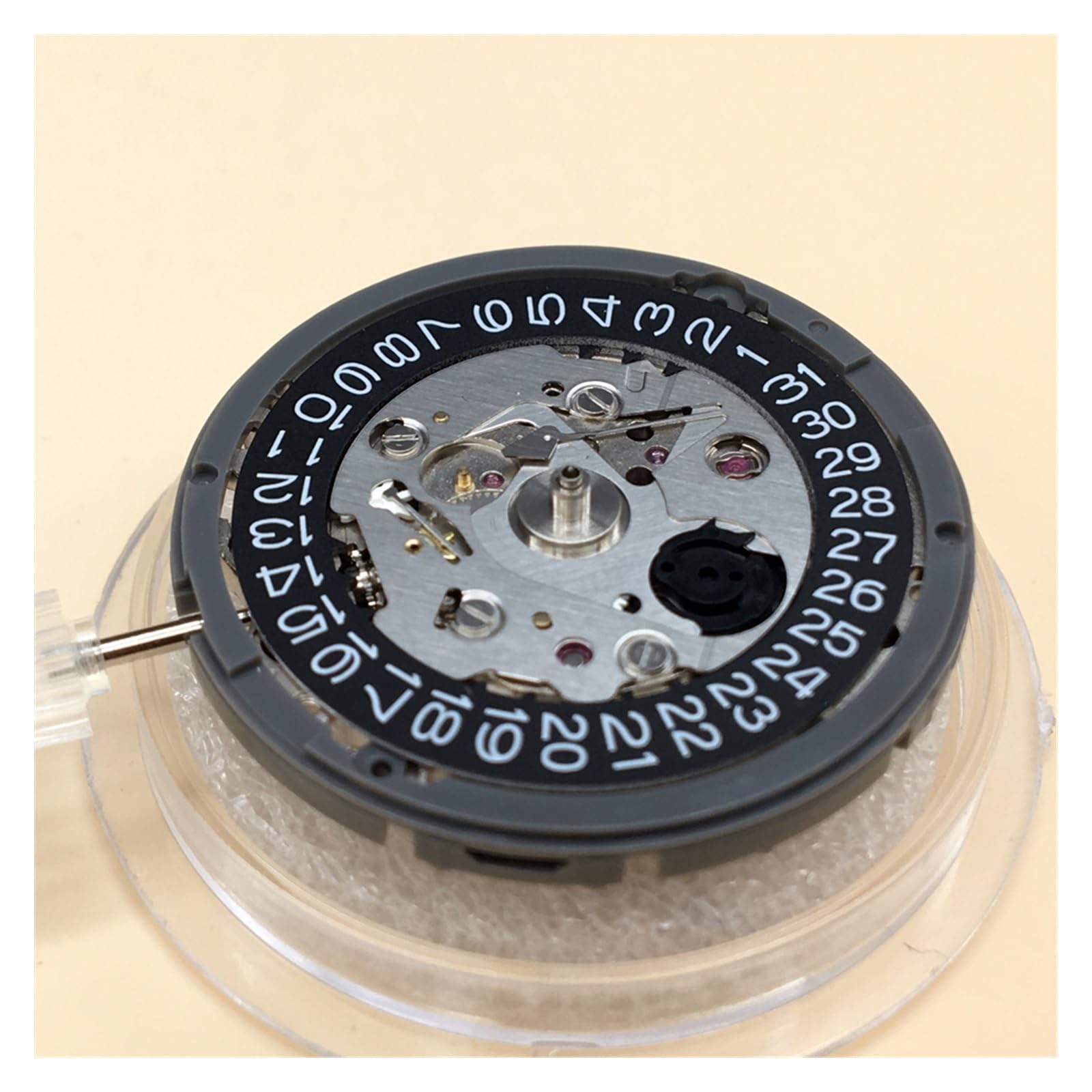 Compatible con Nh35 y Nh35A. Movimiento mecánico con Ventana de Fecha Negra. Kit de reemplazo de Movimiento para Reloj automático de Lujo de Alta precisión (2021).