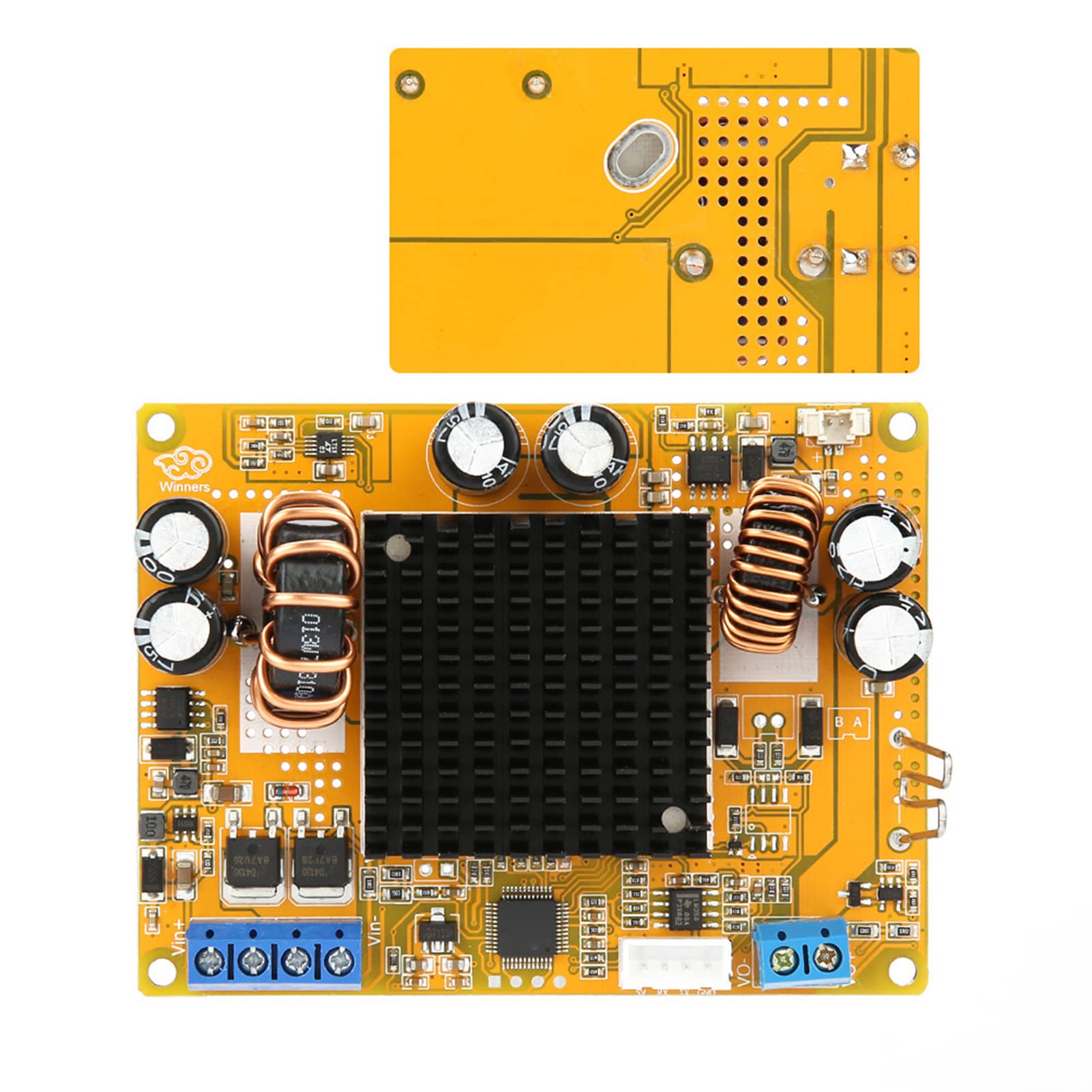 DCDC regulowany moduł zasilania 5A LCD cyfrowy automatyczny przetwornica napięcia obniżającego napięcie regulator doładowania dla projektów elektroniki DIY 144g