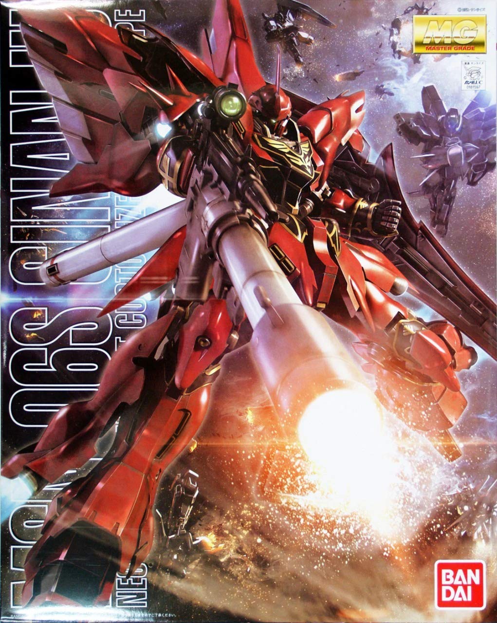 Amazon | バンダイ 1/100 MG MSN-06S シナンジュ 0181597