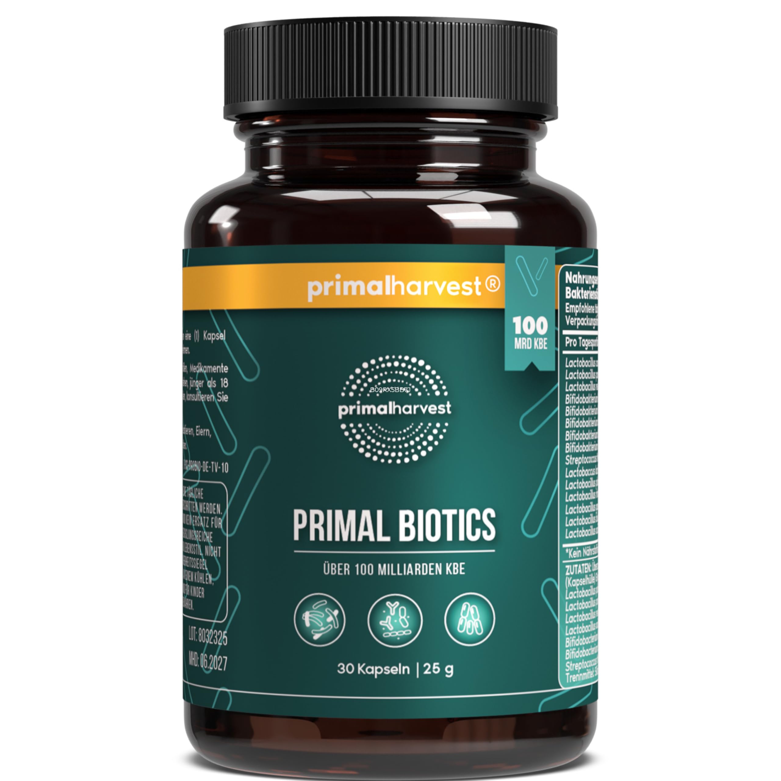 Primal Biotics - Tägliches Supplement, gluten- & sojafrei, vegetarisch