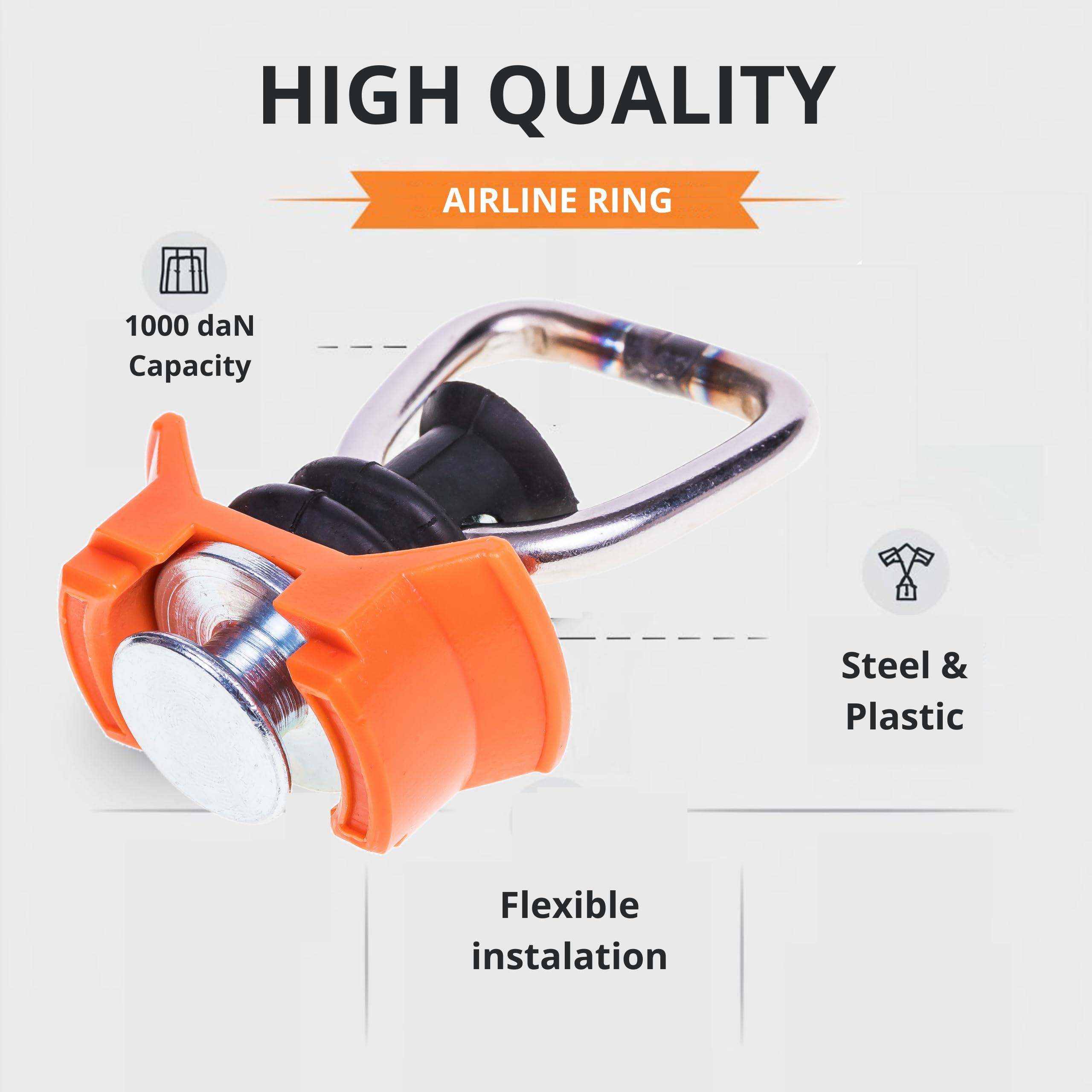 Raccordo a Vite Airline Accessori Di Montaggio per Binario