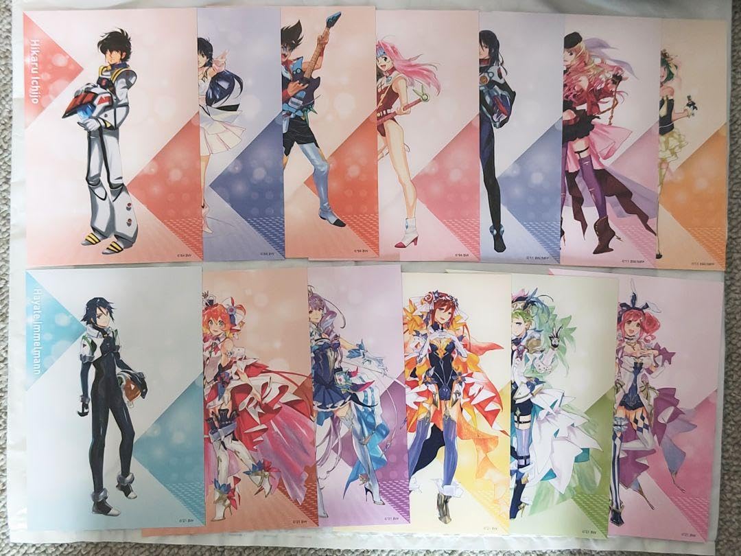 マクロス超時空銀河紀行 グッズ購入特典ポストカードコンプリート