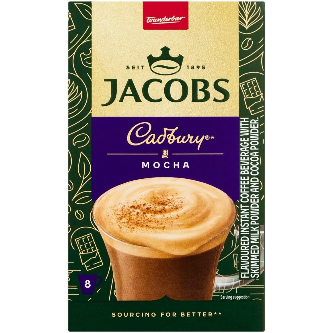 抹*茶様 ジョビー(JOBY) , koolehaoda,Insta360,Ul Jacobs Cadbury Original Mocha Instant Coffee 19.5g (Pack of 8
