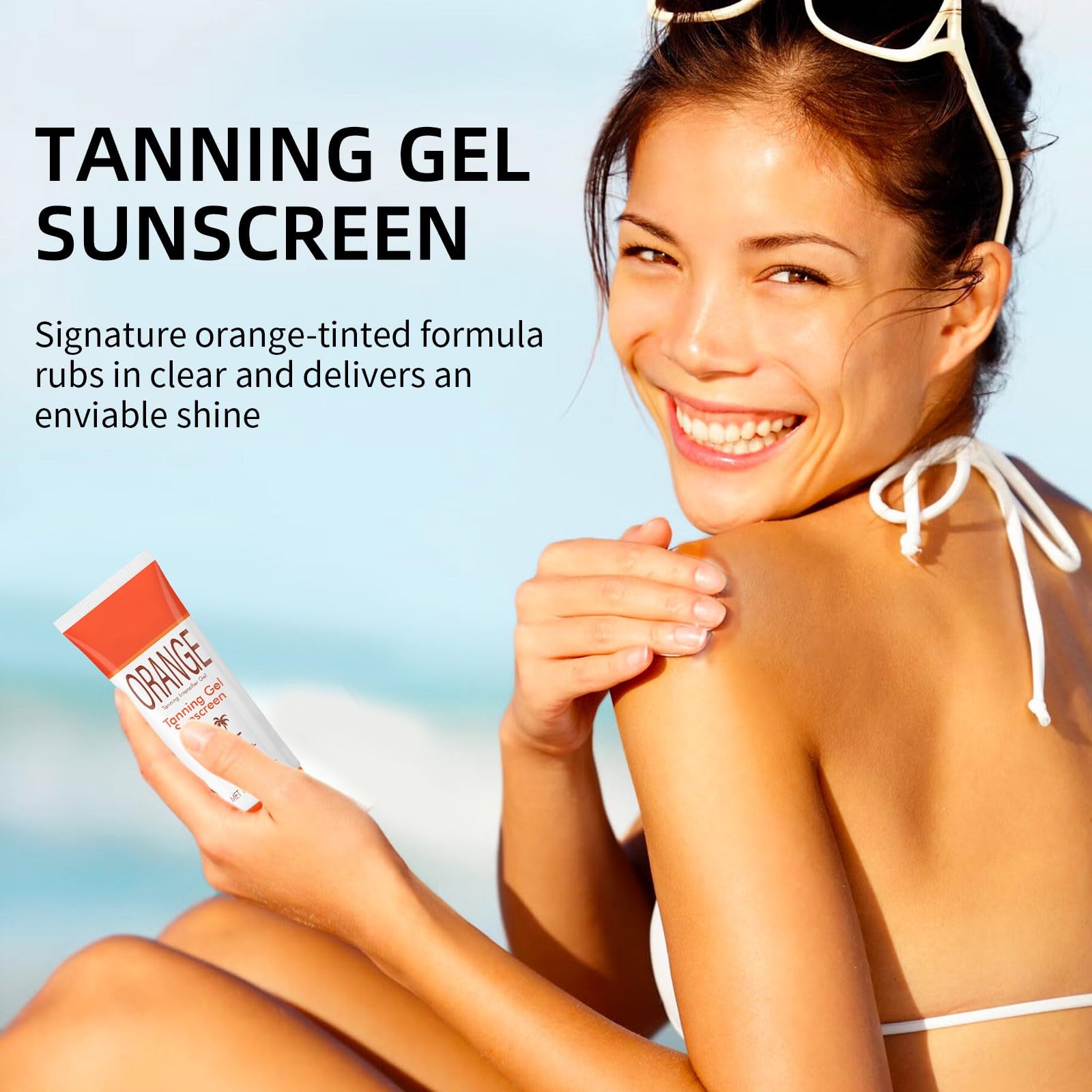 Amazon.com : Orange Sun Tanning Gel, Hydrating & Moisturizing
