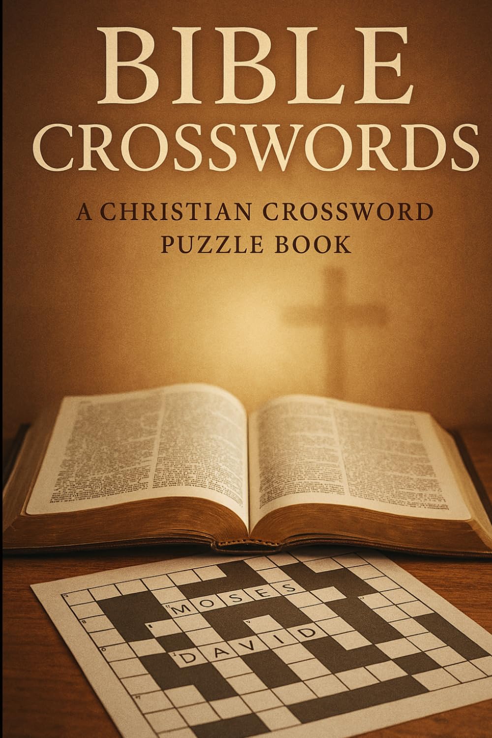 Bible Crosswords: A Christian Crossword Puzzle Book: A Christian Crossword Puzzle Book Inspired by Scripture and Faith (Faith & Puzzles: A Bible Activity Series)