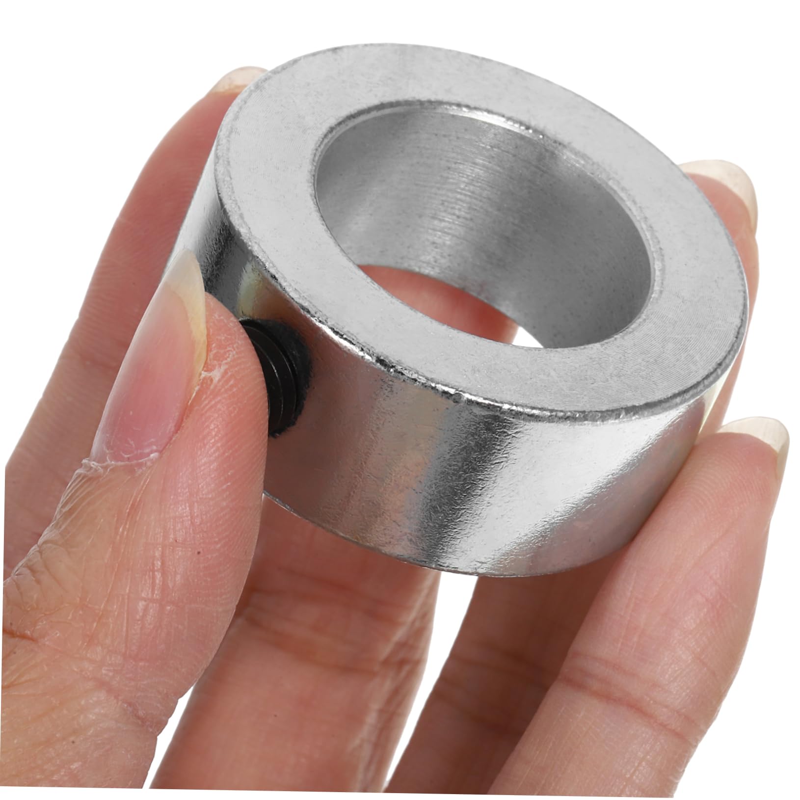 HAWILLOSCH Thickened Retaining Ring Metal Shaft Collar Car Shaft Collar Carbon Steel Split Collar Easy Install