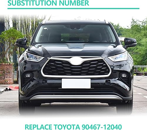 Miniatura 6 de 30 clips de retención de rejilla, repuesto para camioneta T0y0ta 1989-1995, Tacoma 1995-2004, 4Runner 1989-2002, Rav4 2001-2005, clips de sujeción