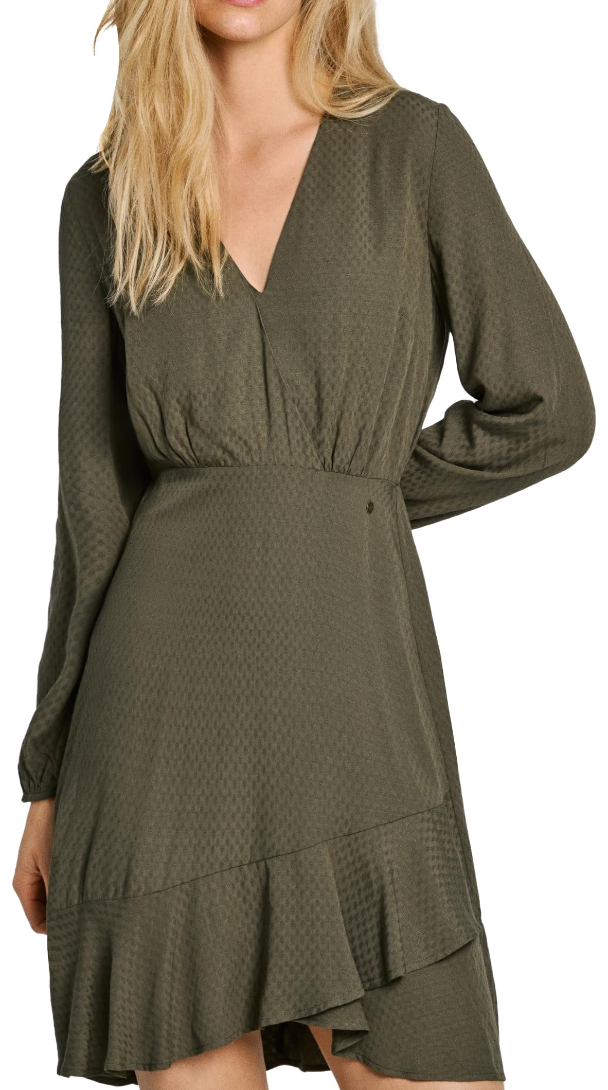 Pepe Jeans Women's Kendall, Dress, Green, M