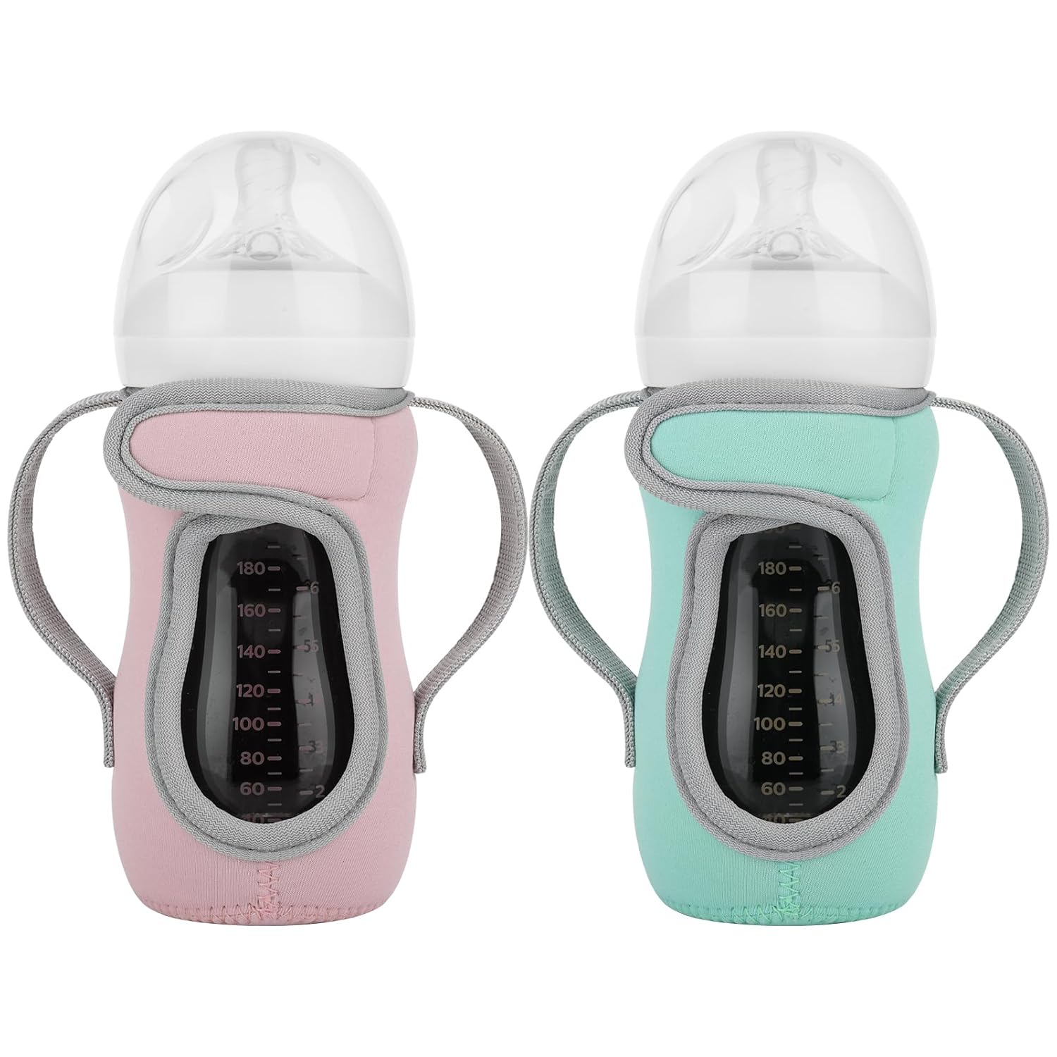 Set of Reusable Glass Baby Bottle Insulator Bahrain Ubuy