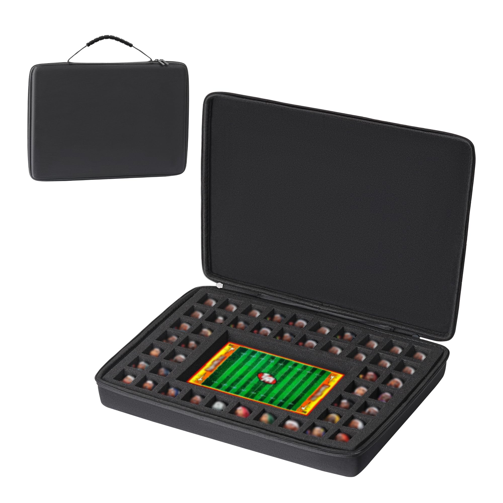 Minahao Toy Storage Case Compatible with Teenymates Party Animal Mini Figures Set.holds 46 Mini Figures & 5