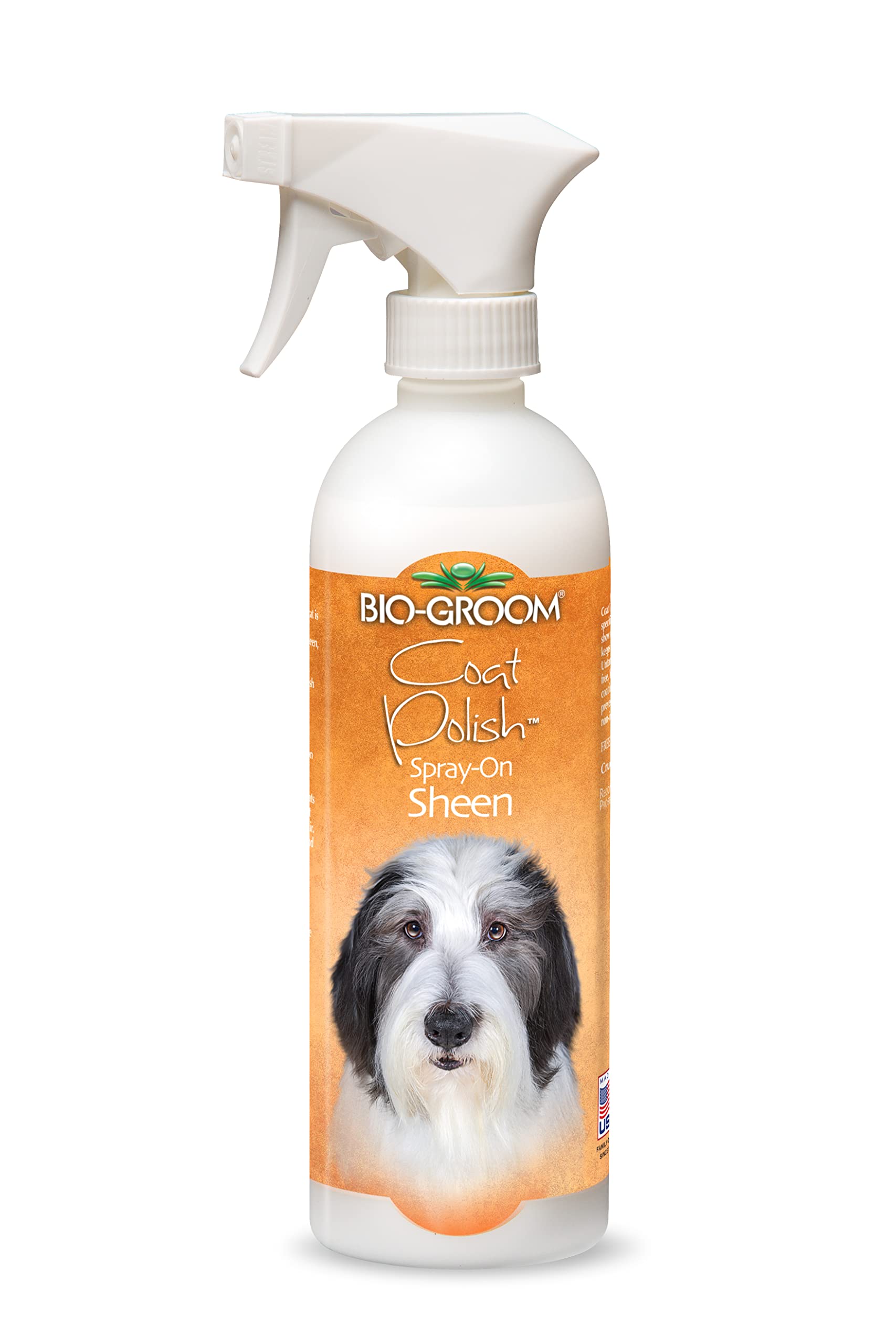 Bio-Groom Luxurious Mild and Safe to Use Coat Polish and Shine Spray-On Glosser and De-Tangler for Pets Paraben-Free Cruelty-Free Protects Against Stains and Repels Dust and Dirt, 473ml (B09DY6WDSG) Amazon Price History, Amazon Price Tracker