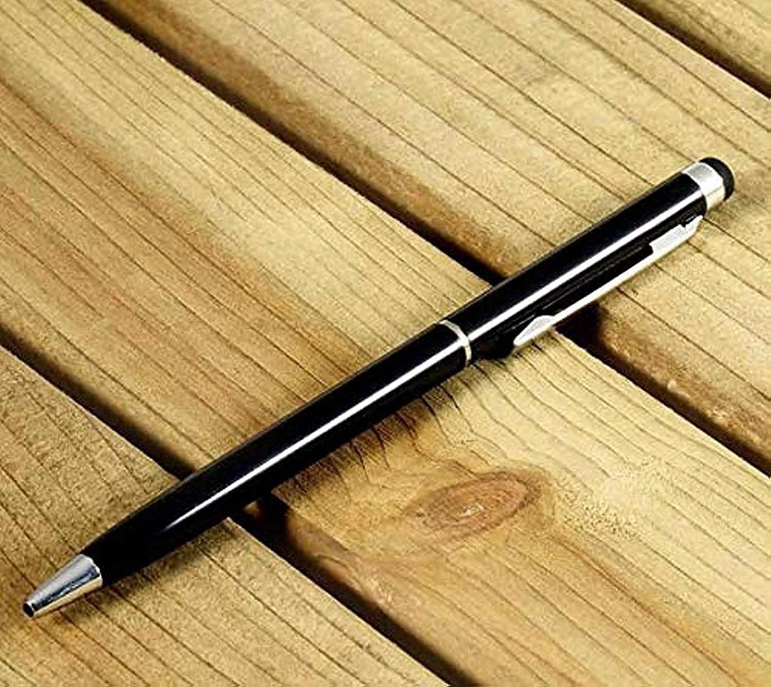 2 in 1 Mini Metal Capacitive Touch Ball Pen Stylus for iPhone and iPad