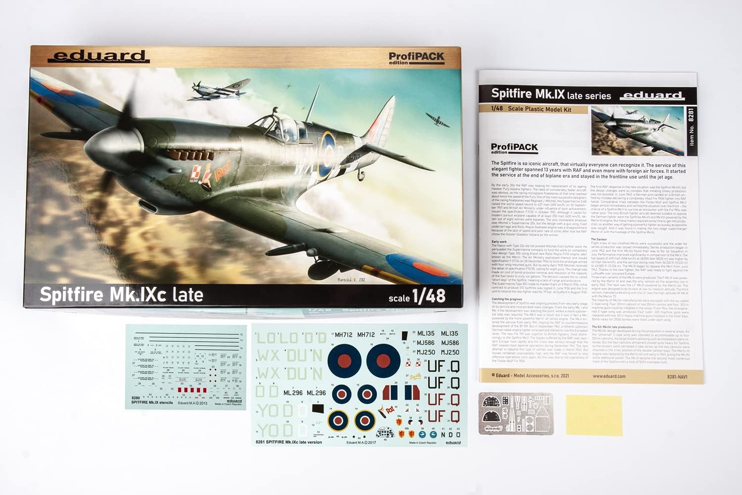 Eduard EDK8281 Model Kit, Various