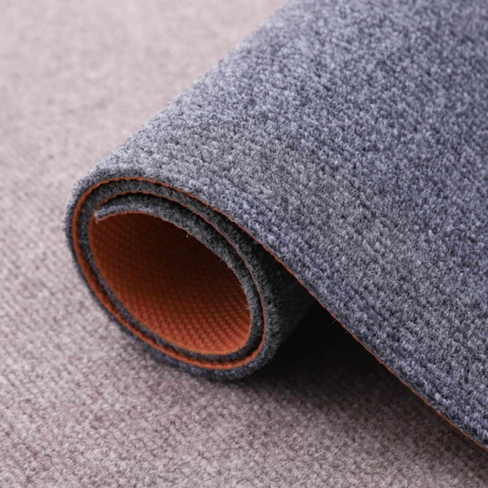 Surwin Office Chair Mat for Hardwood Floor Non Slip, Anti-Scratch Anti-Slip Office Chair Matt Rug Under Desk Rug Under Desk Carpet Protector for Tile Floor Gaming Room (Dark Gray,80x160cm)